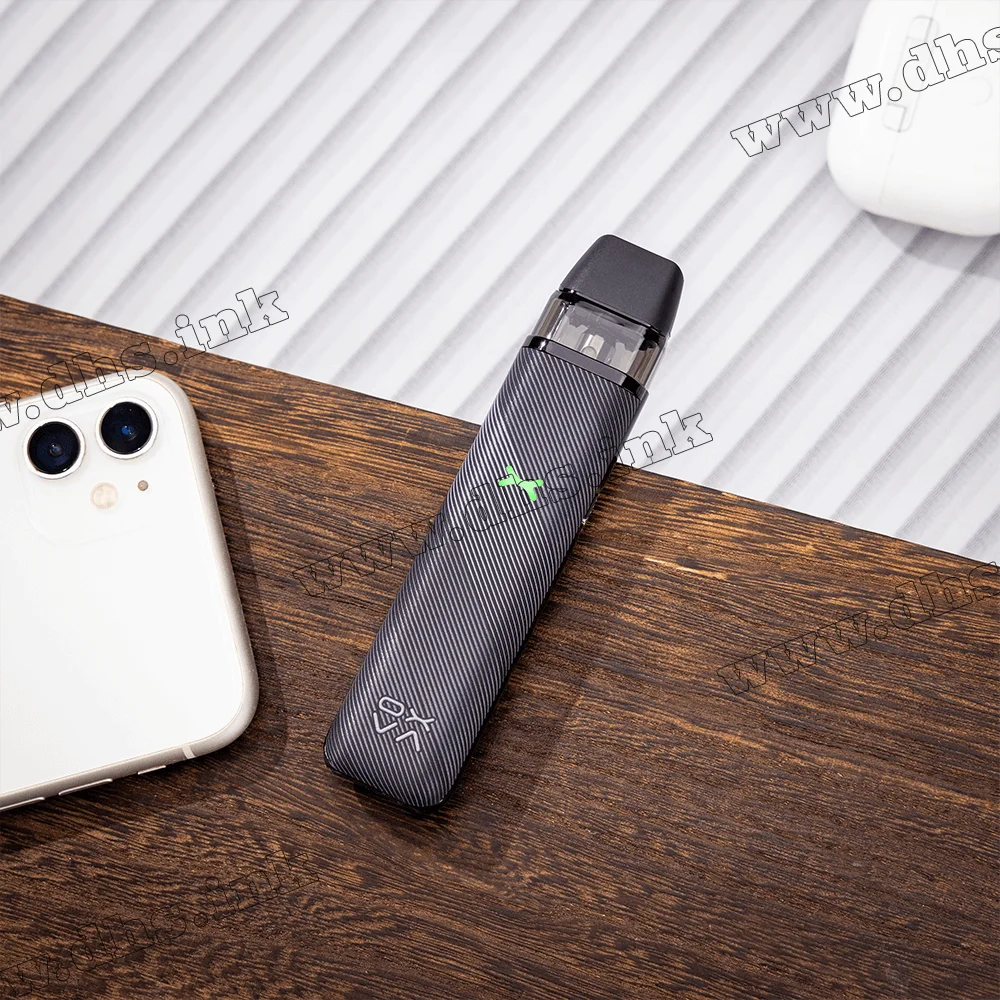 Багаторазова електронна сигарета - OXVA Xlim Go Pod Kit 1000 мАг (Striped Grey)